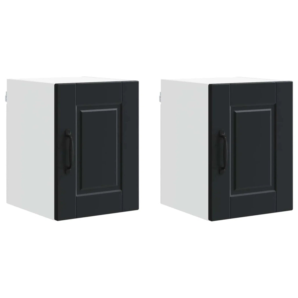 Pannello lavastoviglie con porta 2 pcs Nero 30 x 31 x 40 cm 885208