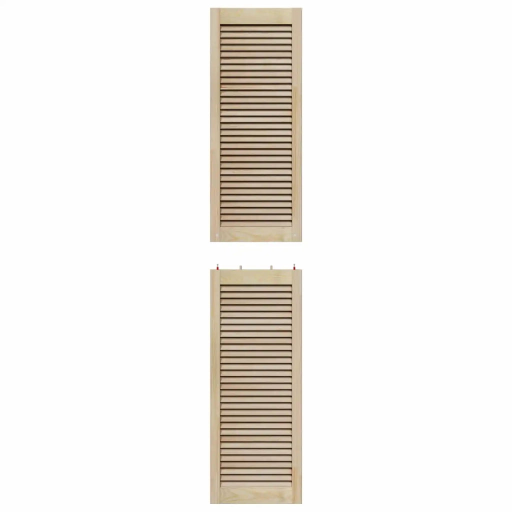 Porta per Armadio con porta 4 pcs Naturale 201 x 2,1 x 39,5 cm 3394503