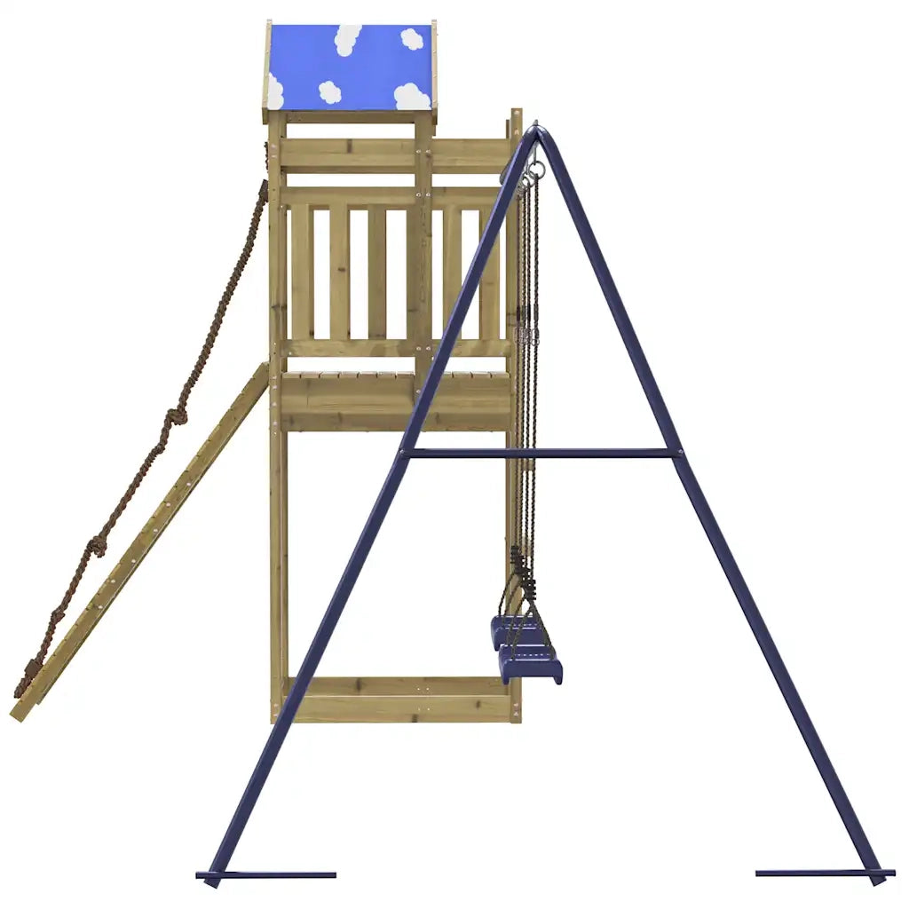 Set da Gioco da Esterno in Legno di Pino Impregnato 3279099