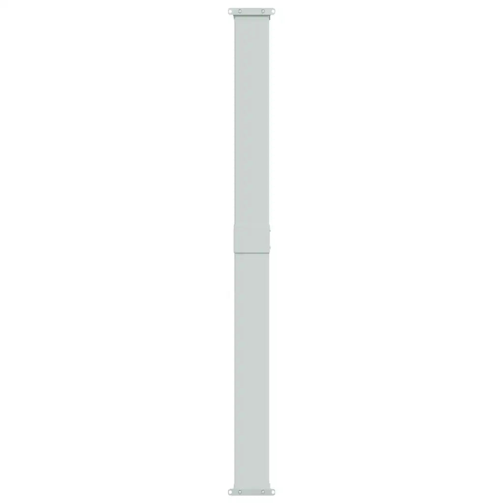 Tenda da Sole Laterale Retrattile per Patio 180x600 cm Nera 317964