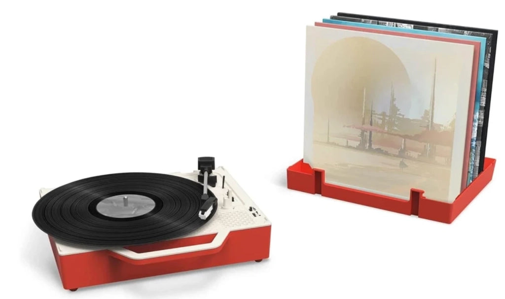 Victrola, Giradischi ReSpin, Bluetooth, Tecnologia Vinyl Stream, colore rosso