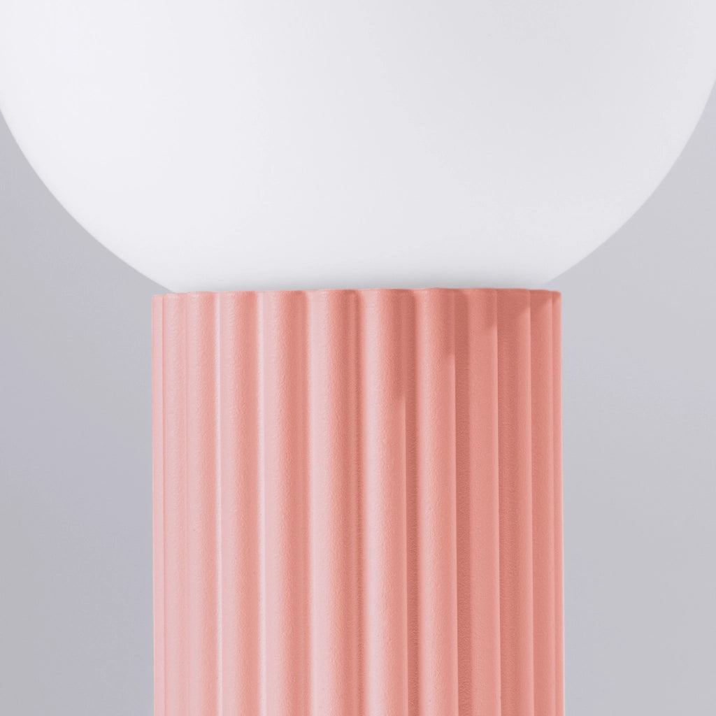 Lampada da tavolo moderna pesca, globo vetro G9 8W SFERA