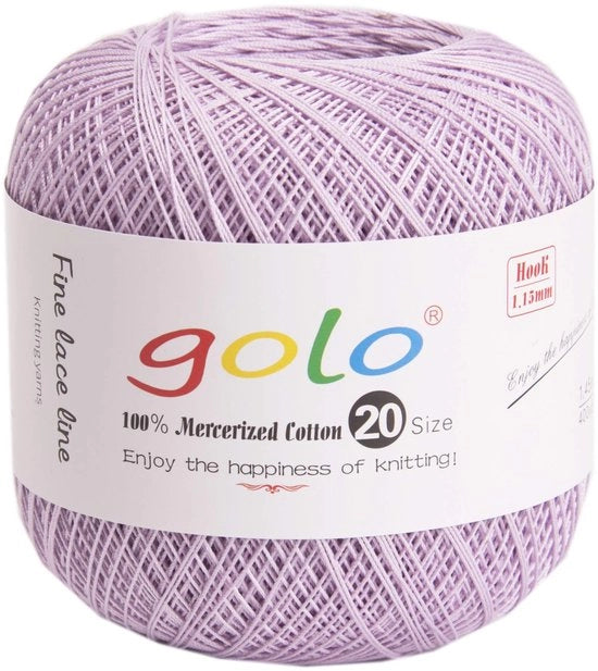 Filato a mano - 6 strati - Tessuto gemercerisato - Cotone - Fili di lana - Fiori fini - 400 yd / 365 m - Filo per cucire