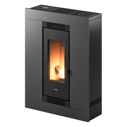 Stufa pellet cadel 7023042 luce plus 9 titanium