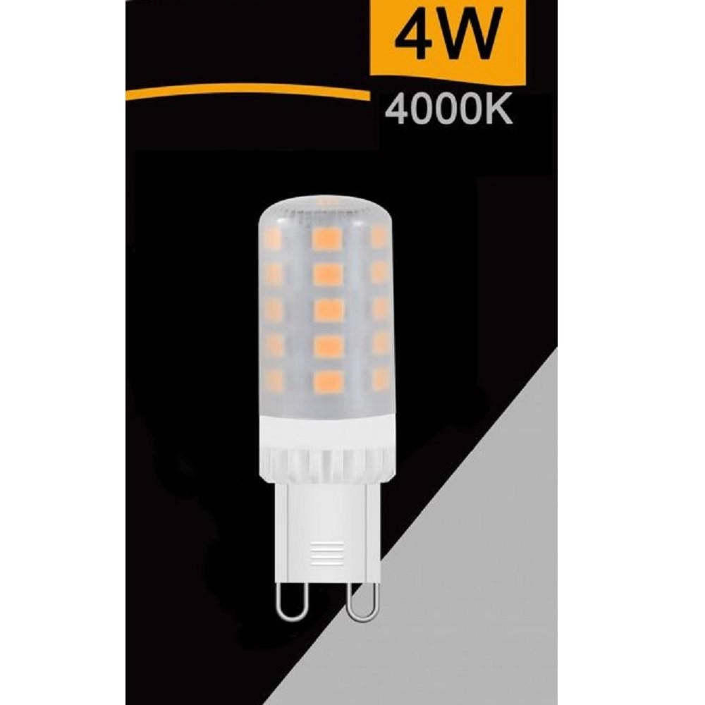 Trade Shop - Lampadina Tubolare Led Smd G9 4 W 400 Lm Luce 4000k 3000k 6500k Sparac-g9-4w-ce3 -