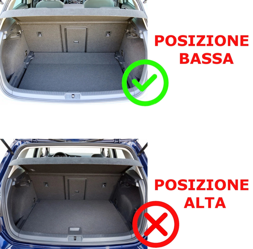 52B-815108 - Tappeto gomma baule - Kia Sportage III dal 2010-2016 , posizione baule inferiore