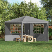 Parete per tenda da festa 2 pcs 300 x 195 cm Grigio Chiaro 42033005