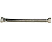 FLESSIBILE IN ACCIAIO INOX PER ACQUA FEMMINA/FEMMINA F.F. 1/2 MM 220-420   Idroweb