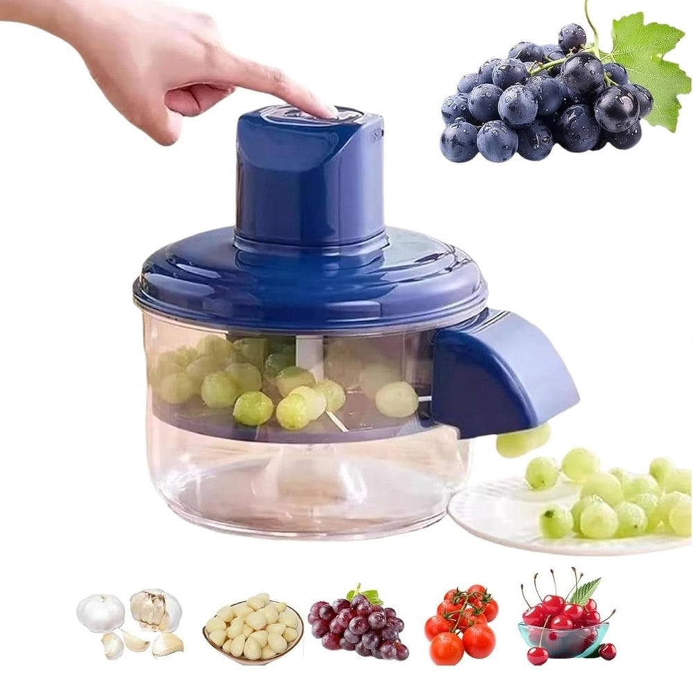 Trade Shop - Sbucciatrice Elettrica Automatica Ricaricabile Intelligente Per Frutta Verdure Uva Aglio -