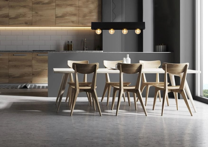 Lampadario Lucide Surtus nero 4 luci E27 dimmerabile