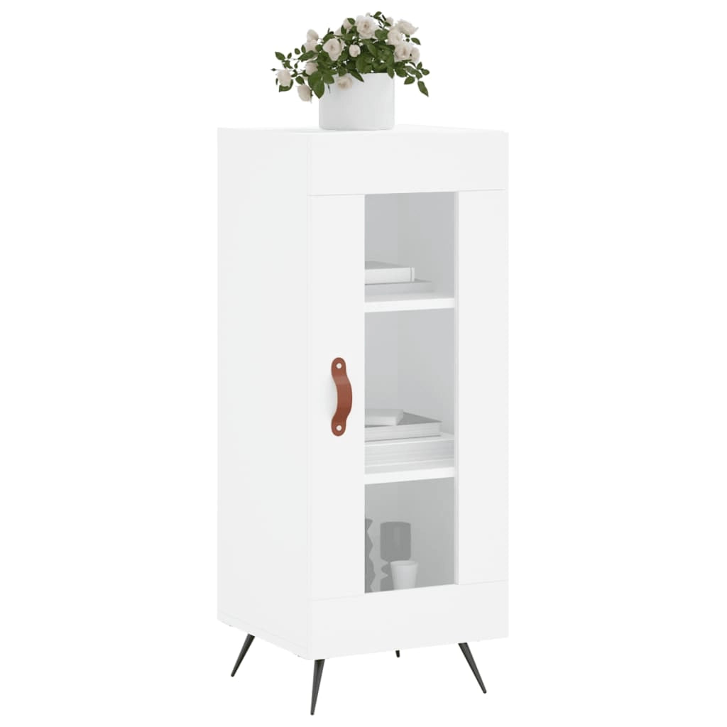 Credenza Bianca 34,5x34x90 cm in Legno Multistratocod mxl 102926