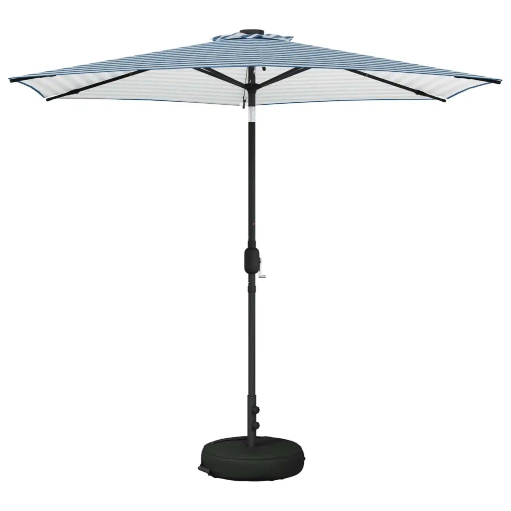 Parasol da Giardino con Luci LED 270 x 270 cm Poliestere 42036266