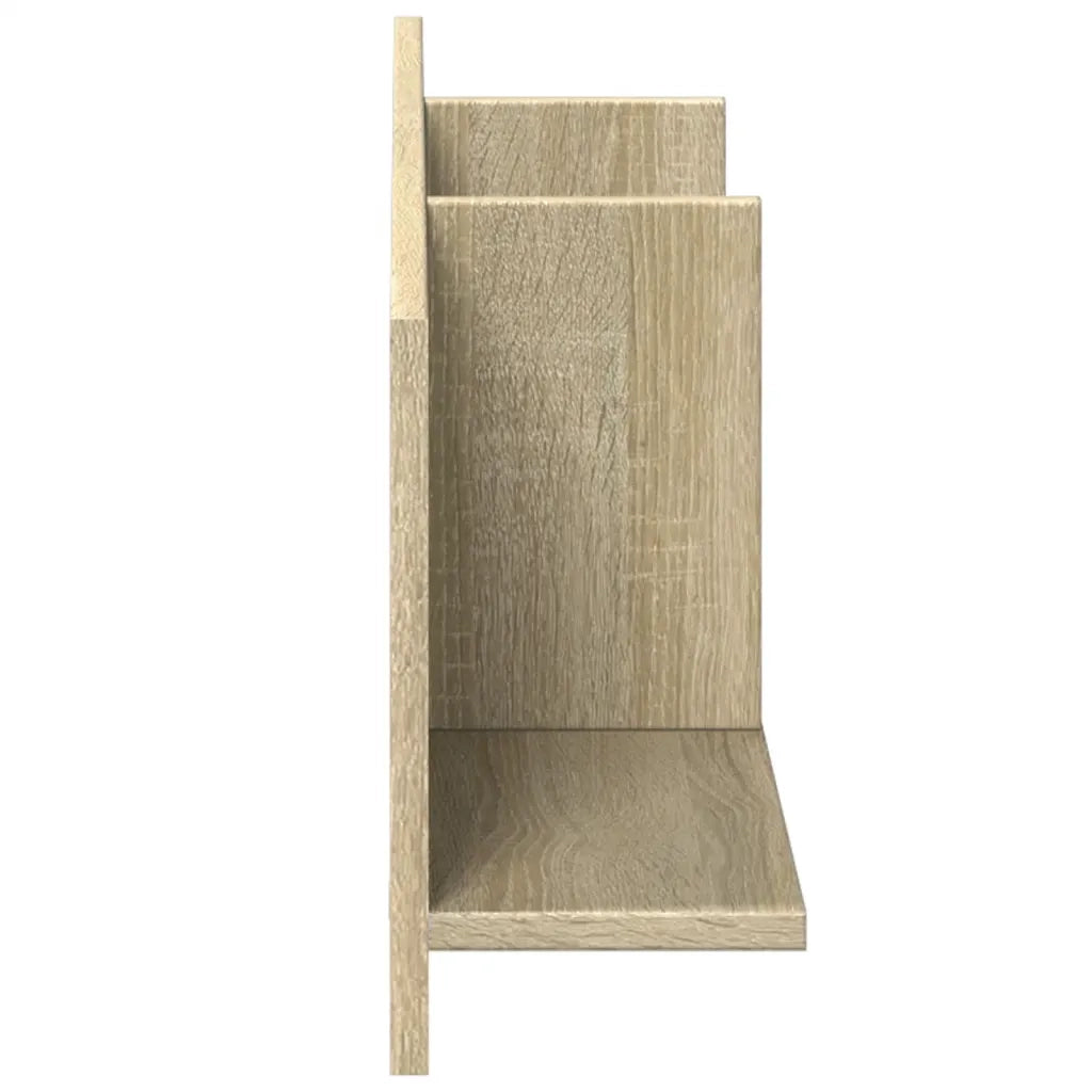 Mobile a Parete 100x16,5x30 cm Rovere Sonoma in Truciolato