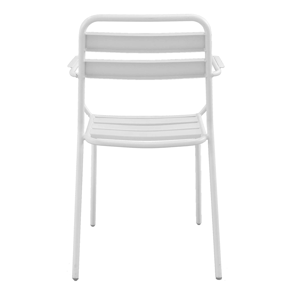 Poltrona da Giardino Impilabile in Acciaio cm 51x52x81 - LUCKY