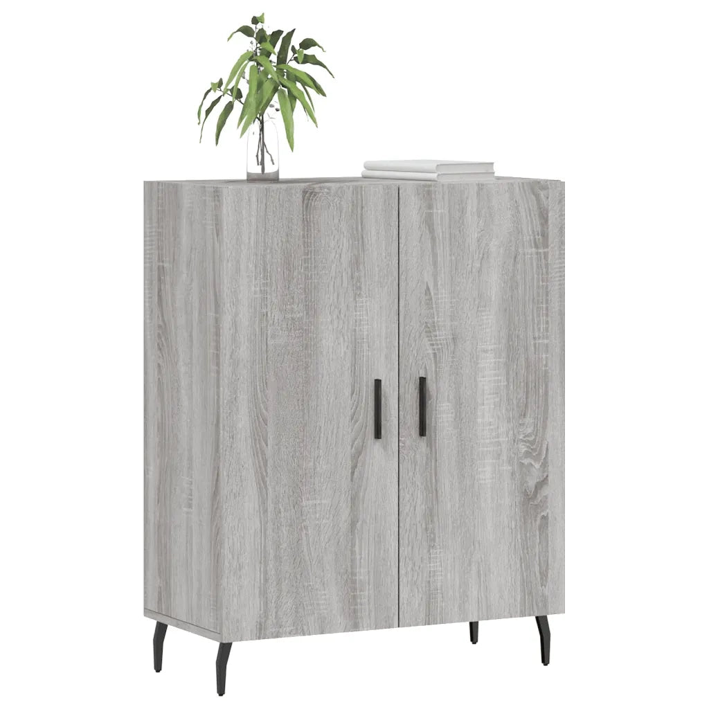 Credenza | Madia | Buffet da pranzo | Armadio da pranzo Grigio Sonoma 69,5x34x90 cm in Legno Multistrato