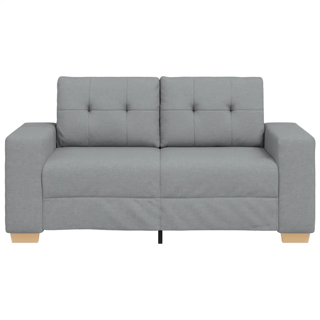 Divano Divanetto Grigio Chiaro 160x77x82 cm in Tessuto 4105068
