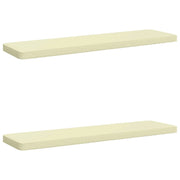 Cuscini per Panchina a 2 Pezzi VUGHT 2 pz 100% Poliestere Crema 951435