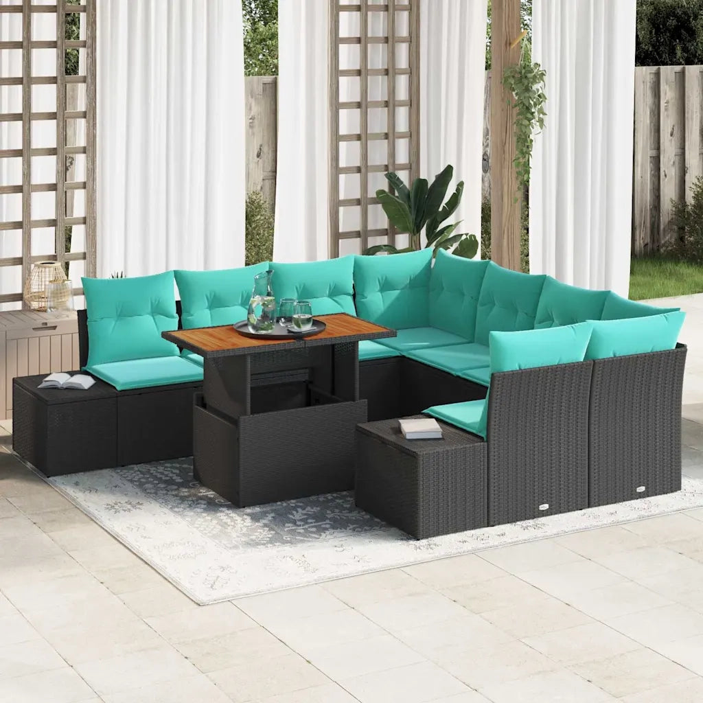 Set da Pranzo per Giardino 9 pz 8-Numero di posti 3349948