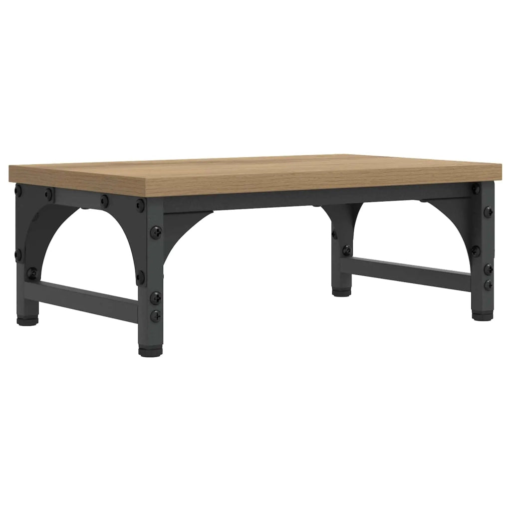 Supporto per Monitor Rovere Artigianale 37 x 23 x 14 cm PB 8010885