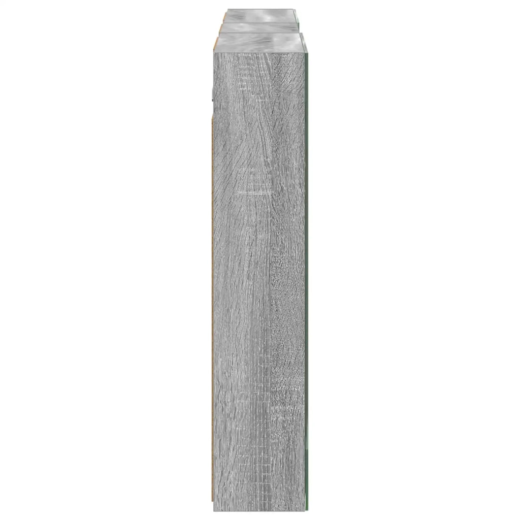 Set di Armadi da Bagno | Armadio da bagno con lo scaffale 3 pz 130 x 14,5 x 70 cm