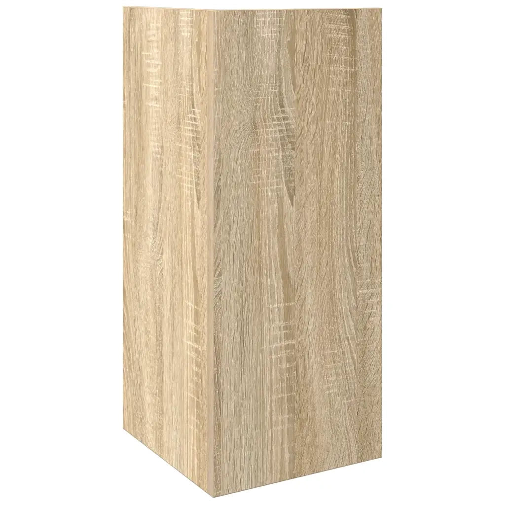 Tavolini Laterali 2pz con Ripiano Rovere Sonoma 25,5x27x60 cm 858547