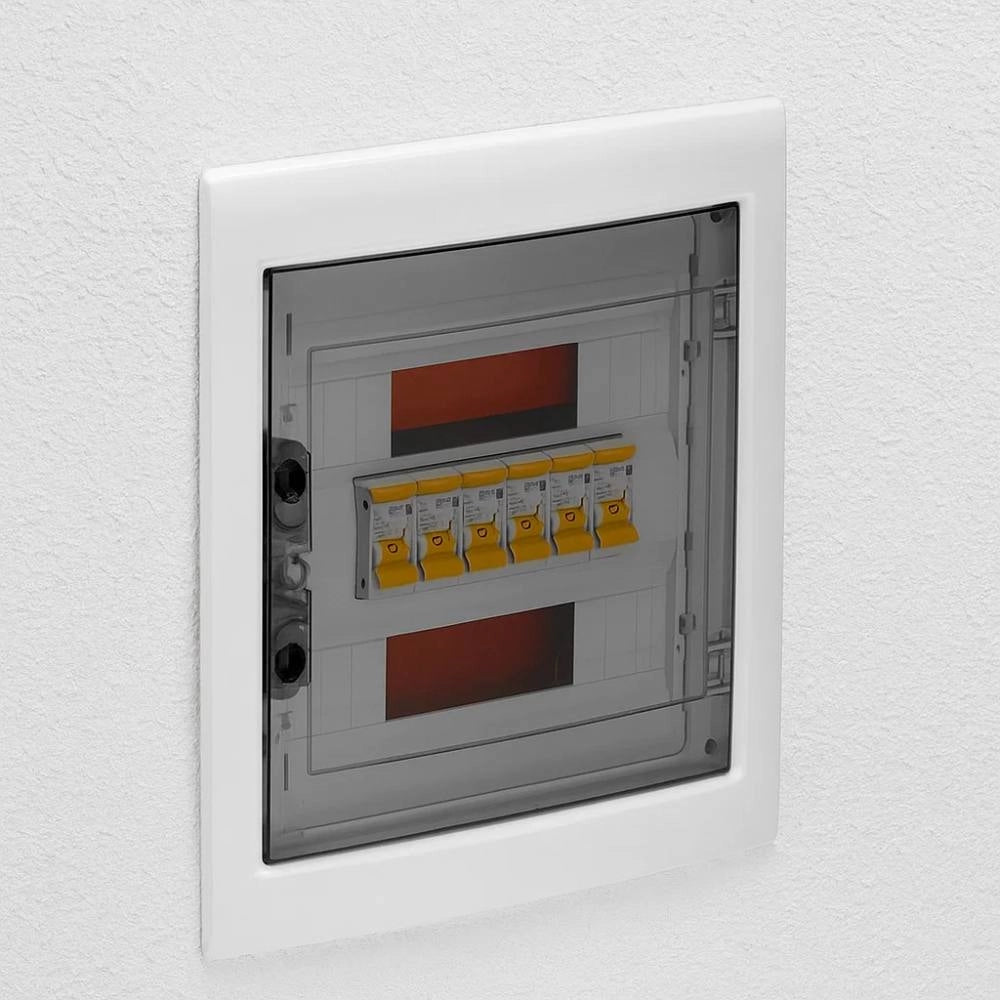 Gewiss centralini da incasso serie 40 cdi con porta fumé trasparente ip40 *** numero posti 36 moduli, confezione 1