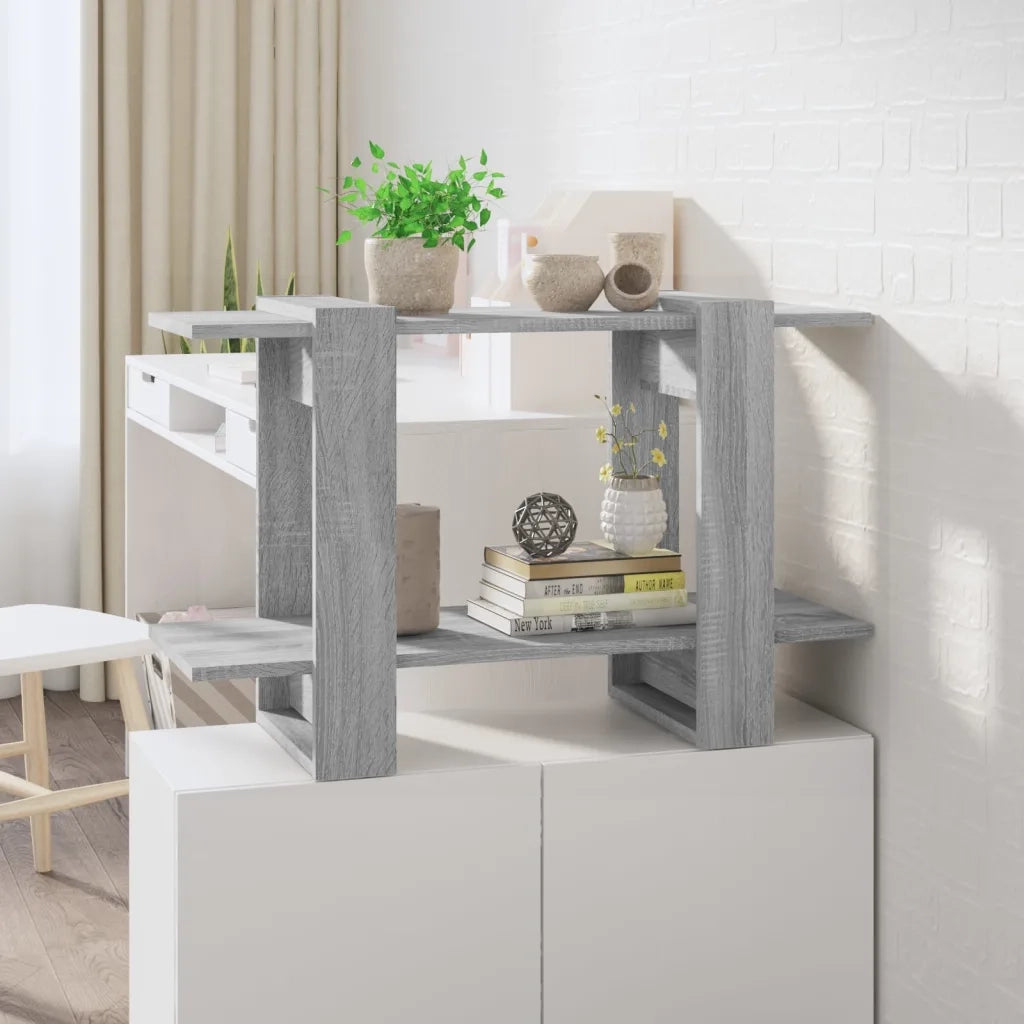 Libreria/Divisorio Grigio Sonoma 80x30x51 cm 813582