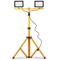 Alogeno Led Su Treppiede 2x30w Rsl001-30n