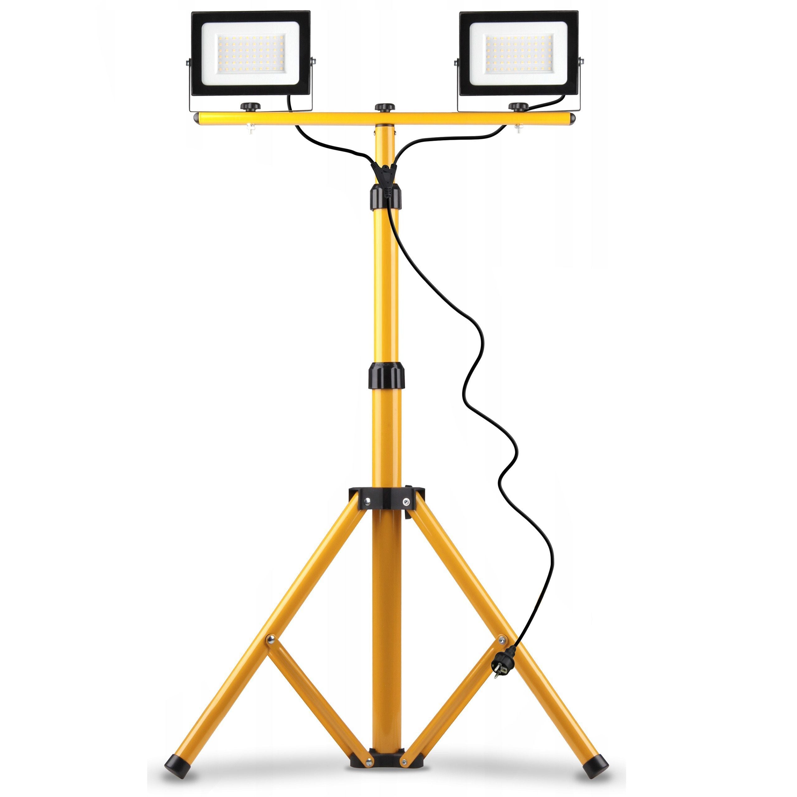 Alogeno Led Su Treppiede 2x30w Rsl001-30n