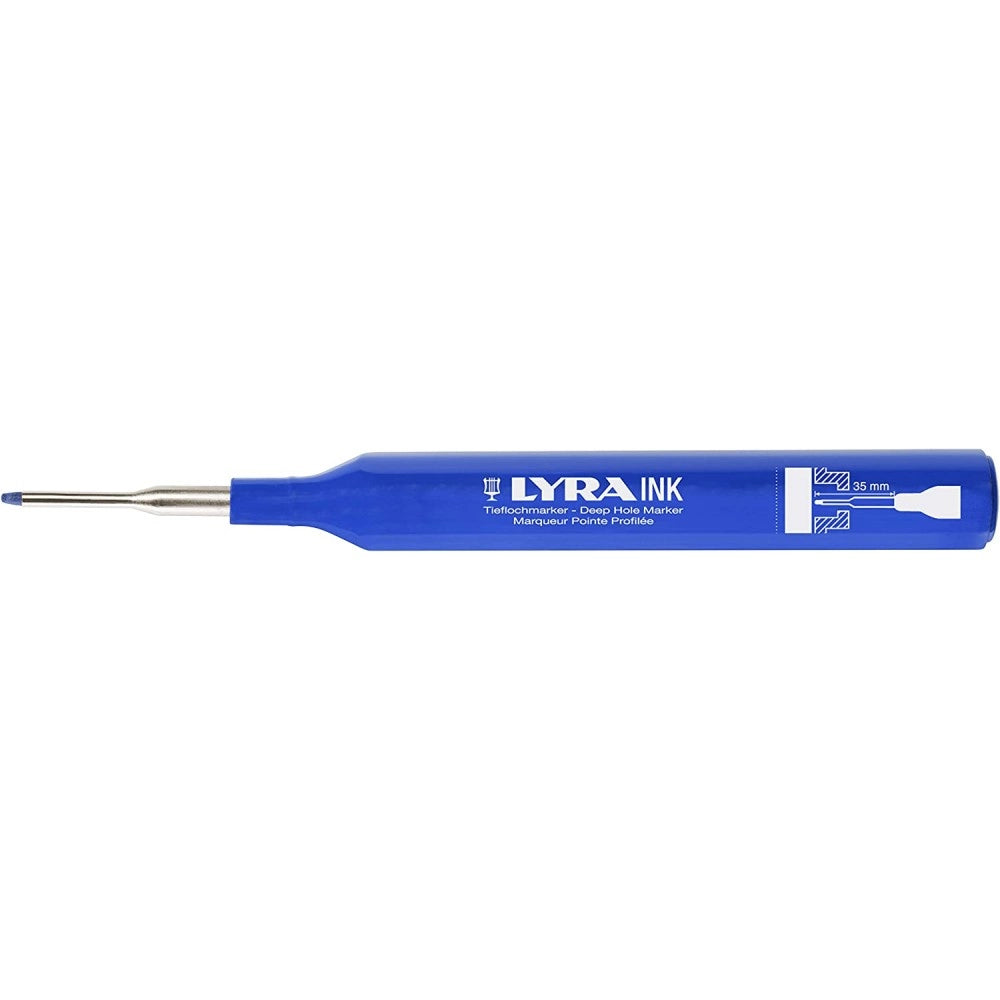 Lyra ink paint pennarello blu punta extra fine