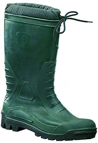 Vigor 5434940 Husky Stivali di Sicurezza S5 Ginocchio PVC Antiperforazione Antistatico Antiscivolo Taglia 40 colore Verde Nero
