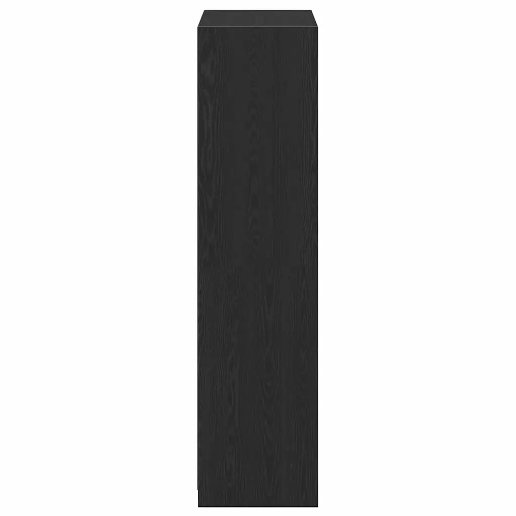 Guardaroba Rovere Nero 80 x 50 x 200 cm Legno multistrato
