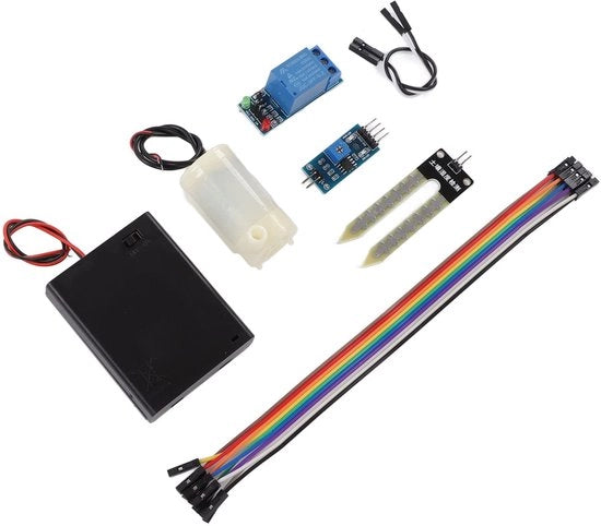 Impianto di Irrigazione Automatico con Sensore di Capacità - Pompaggio d'Acqua - Sistema di Irrigazione per Giardino - Sistema di Autoirrigazione per Piante e Fiori