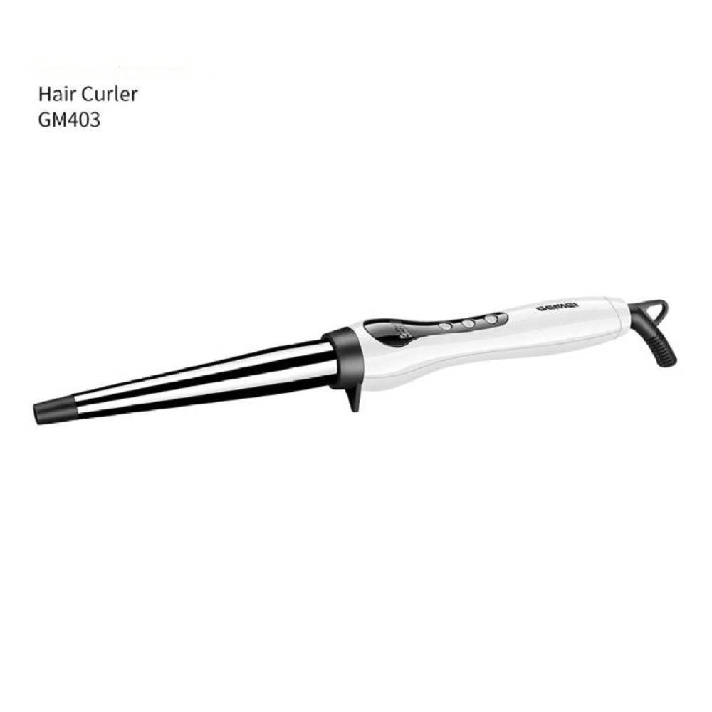 Trade Shop - Piastra Per Capelli Ferro Conico Arricciacapelli In Titanio Ricci Mossi Gm-403 -
