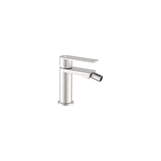 Idro Bric miscelatore monocomando doccia esterno serie Solar, acciaio SS304, finitura spazzolata, cartuccia ceramica 35 mm