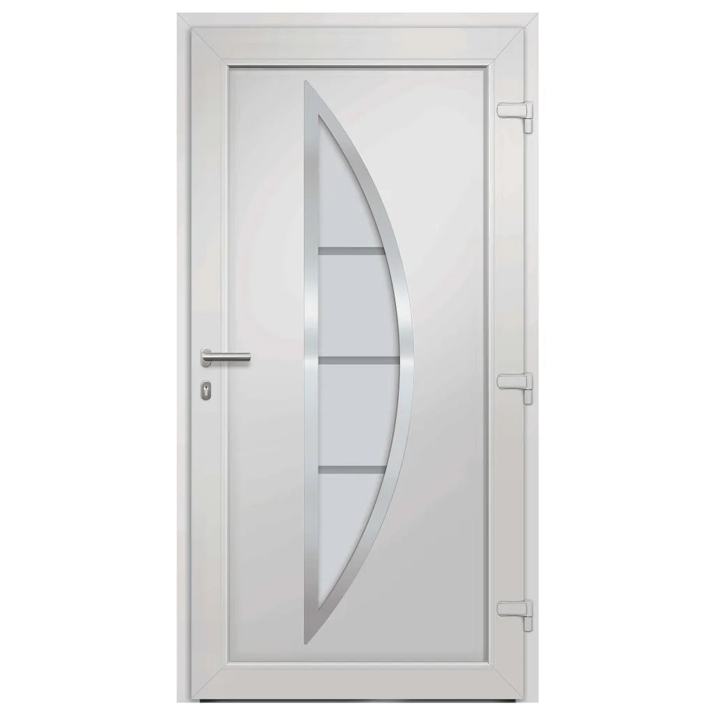 Porta di Ingresso Antracite 98x200 cm 279219