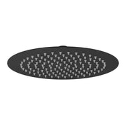 Soffione tondo diametro 25 cm nero opaco - serie Giove