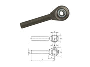 Supporto rotula gambo tondo Cat.1 foro 19-32mm L 225-270mm Dt 62-96mm - 51063