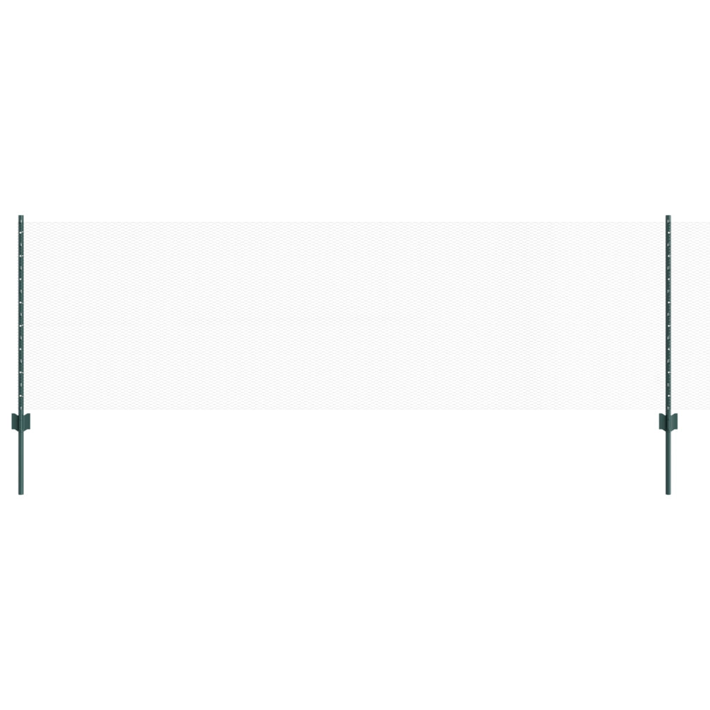 Pali per Recinzione  5 pz U-Channel Verde 80 cm Acciaio