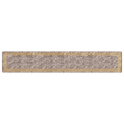 Runner in Moquette | Runner Tappeto MARSA Grigio 80 x 450 cm Poliestere e PVC