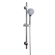 Saliscendi serie eternity con regolazione altezza, risparmio acqua e fissaggio ad incollo o con viti