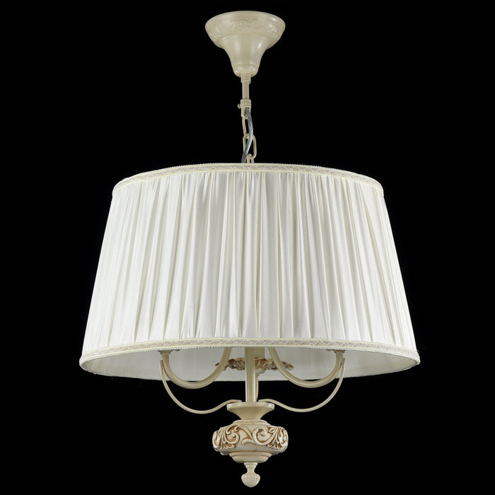 Lampada pendente Elegant in Metallo Olivia Avorio