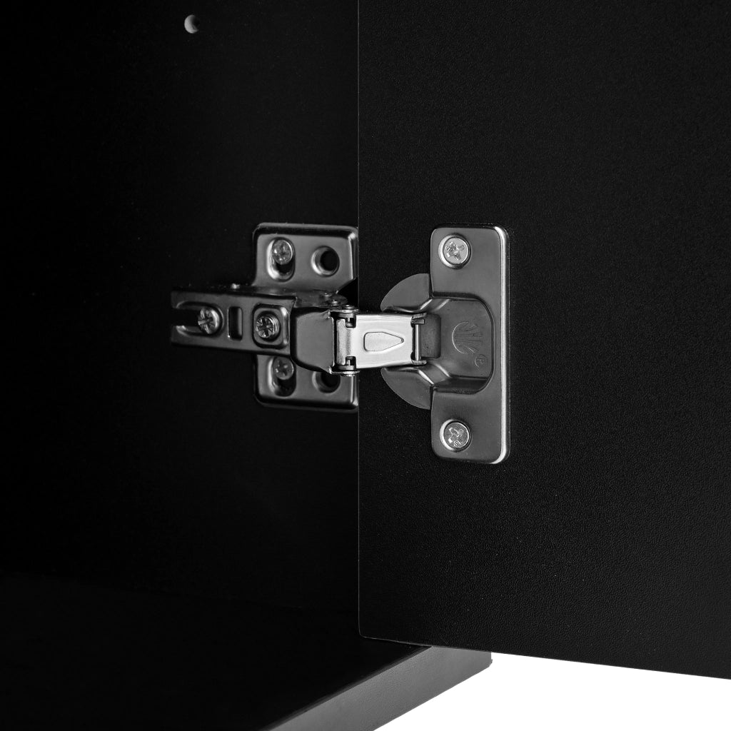 Credenza 4 Ante 4 Cassetti ¨C MINIMAL ¨C Laminato Estraibile, Soggiorno, 140x38x82 cm