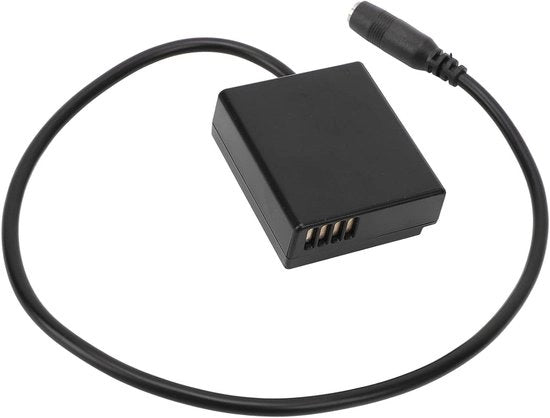 Verricambio per batterie di ricambio DMW DCC11 connettore DC - GX7 GX85 GX80 GF3 GF5 GF6 GX9 TX1 S6 ZS60 ZS70 ZS80 ZS100 ZS110 G100 TZ100 WE 070 .