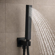 Kit presa acqua nero opaco con doccetta e flessibile da 150 cm *** confezione 1
