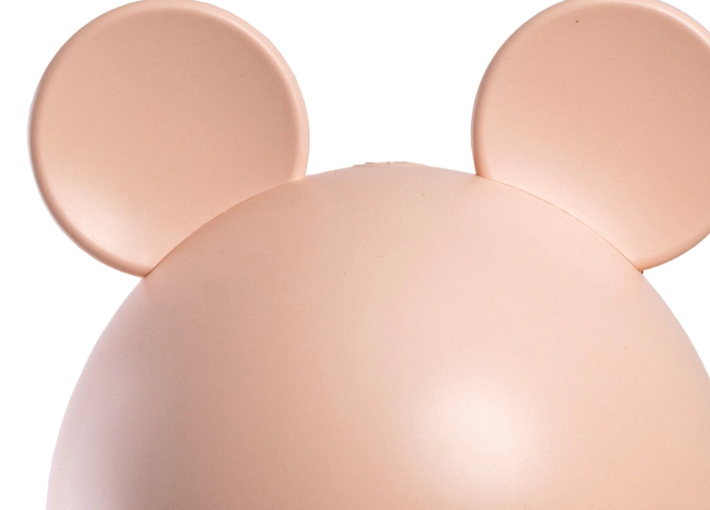 Lampada Led Per Bambini Da Tavolo Comodino Ricaricabile Modello Simply Mouse - Lampada - Rosa