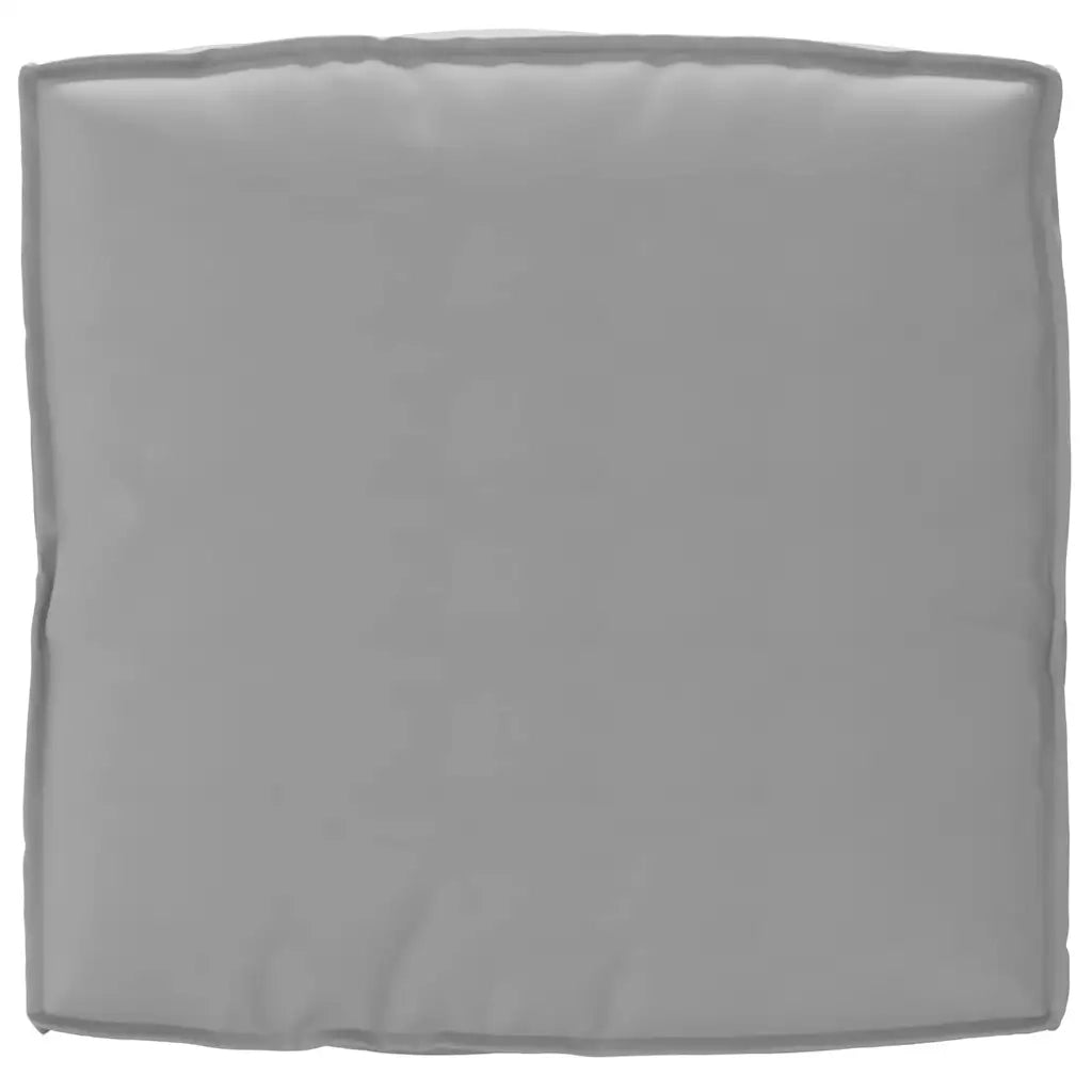 Cuscino Grigio 80 x 80 x 12 cm Tessuto Oxford 42001509