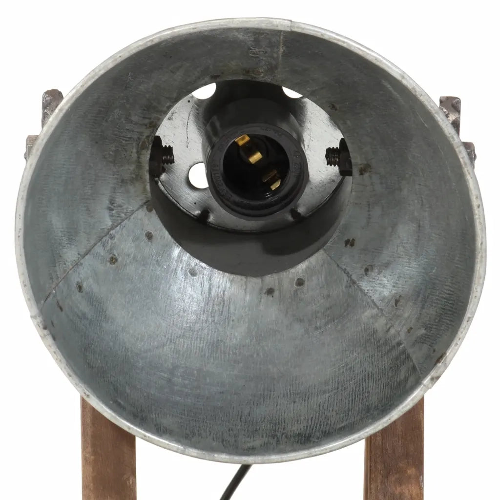 Lampada da Scrivania 25 W Argento Vintage 30x17x40 cm E27 CFW3879401
