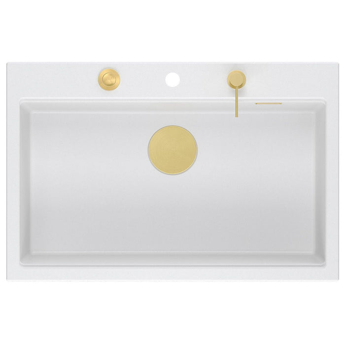 Lavello In Granito Marc 110 Workstation White Rame