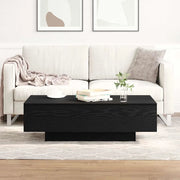 Tavolino da Salotto-Tavolino da soggiorno-Tavolo Rovere Nero 100 x 49,5 x 31 cm